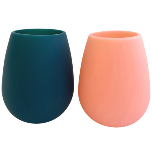 FEGG Silicone tumblers, ink and peach, Kitchen to Table, Yamba