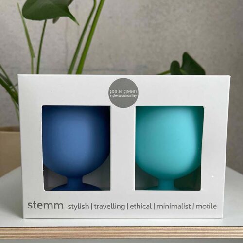 STEMM silicone wine glass, gift boxed, Kitchen to Table, Yamba